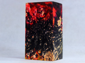 Stabilized Maple Burl Wood Mod Block